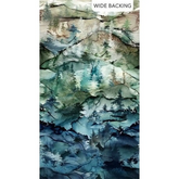 Nothern Peaks Forest Ombre Wide Back - B25166-46